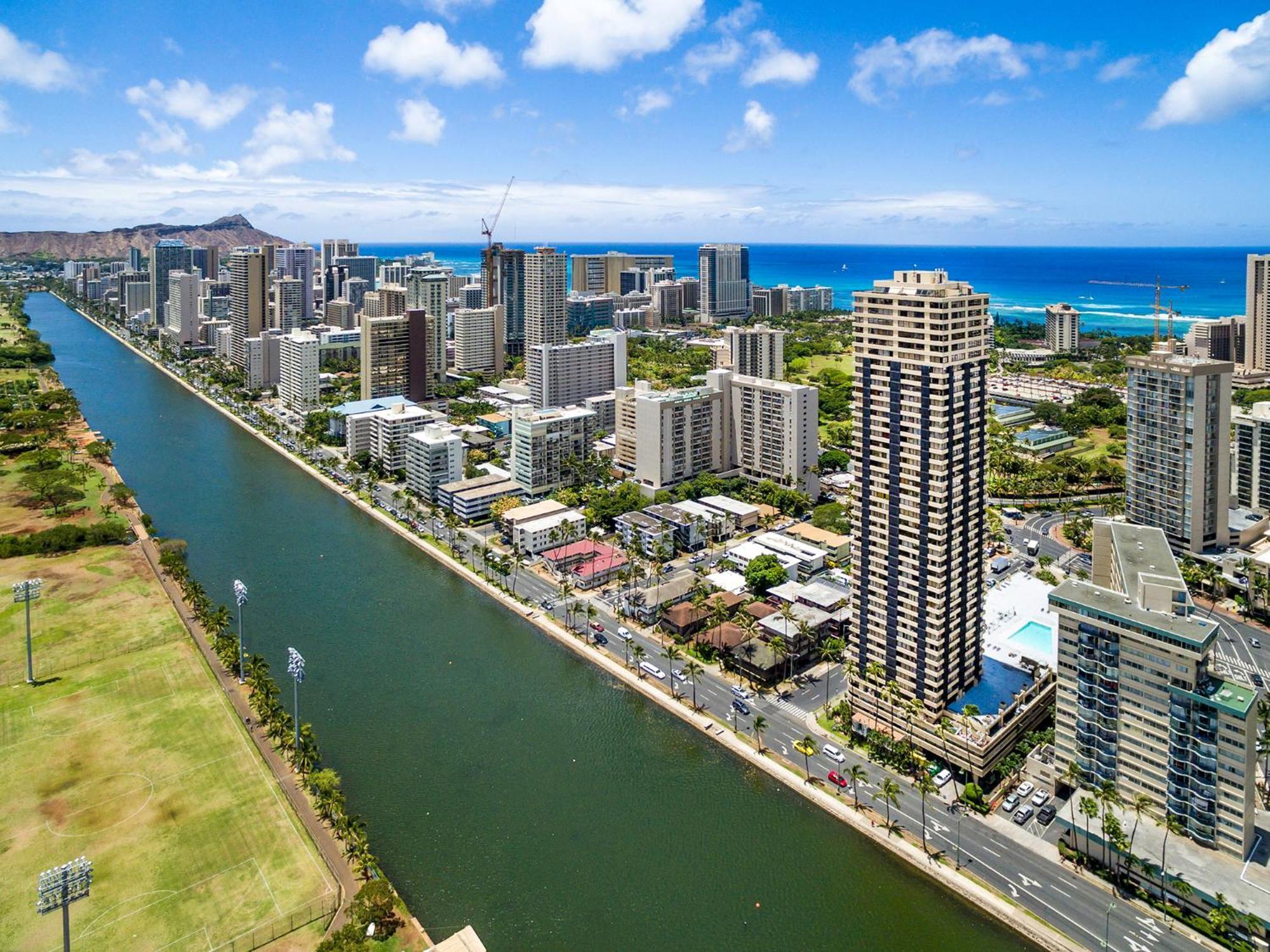 Hawaiian Monarch Penthouse 401 By Hawaii Ocean Club Leilighet Honolulu Eksteriør bilde